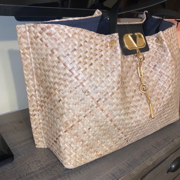 Valentino Bags Valentino Straw Beach Bag Poshmark